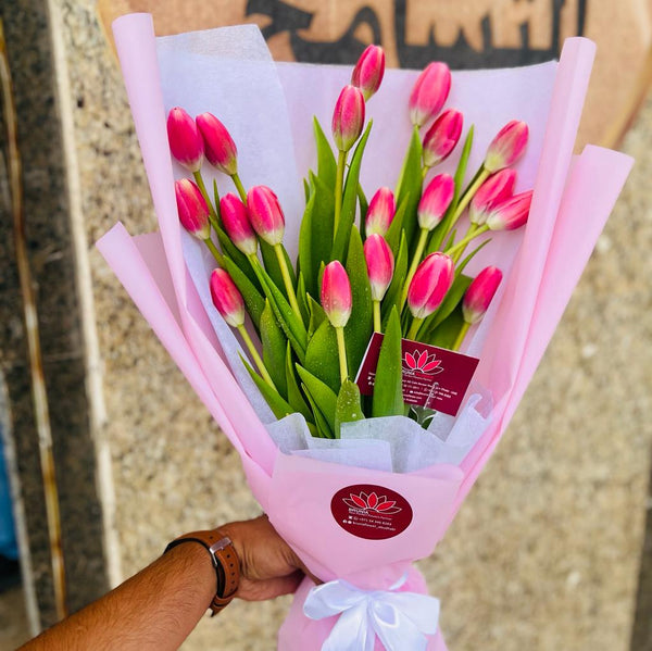 Baby pink Tulip Bouquet