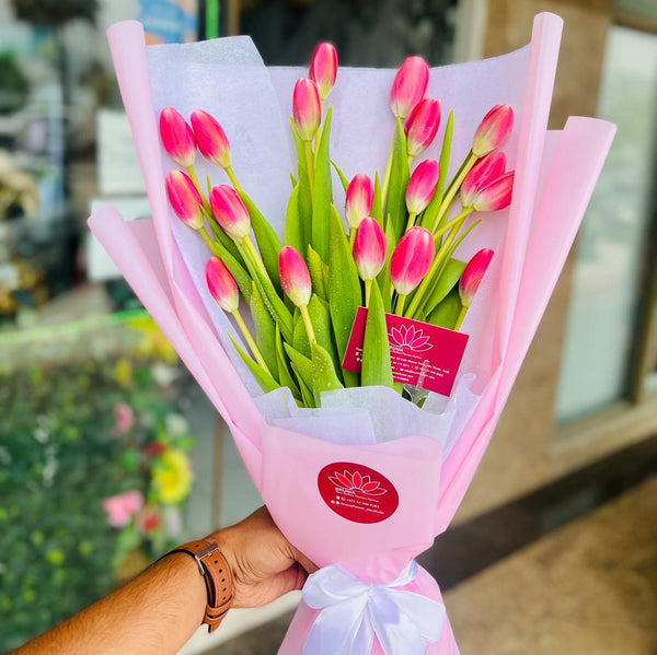 Baby pink Tulip Bouquet