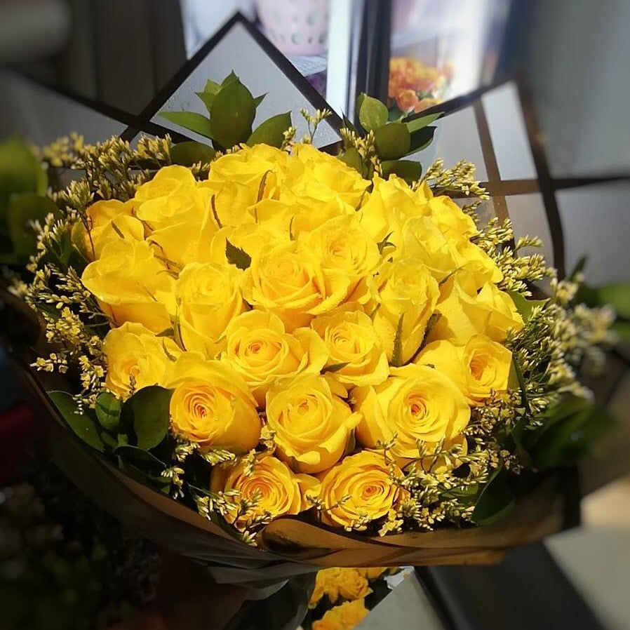 Yellow Handsome Bouquet