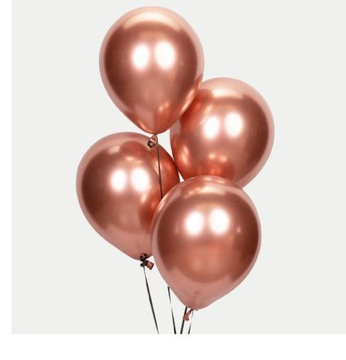Rose Gold Balloons